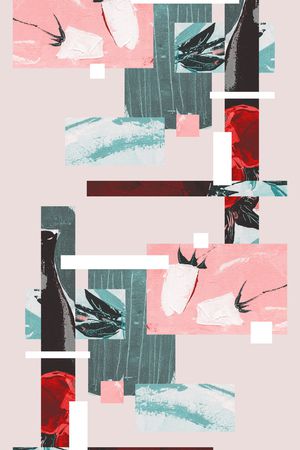 几何印花华亿平台图片