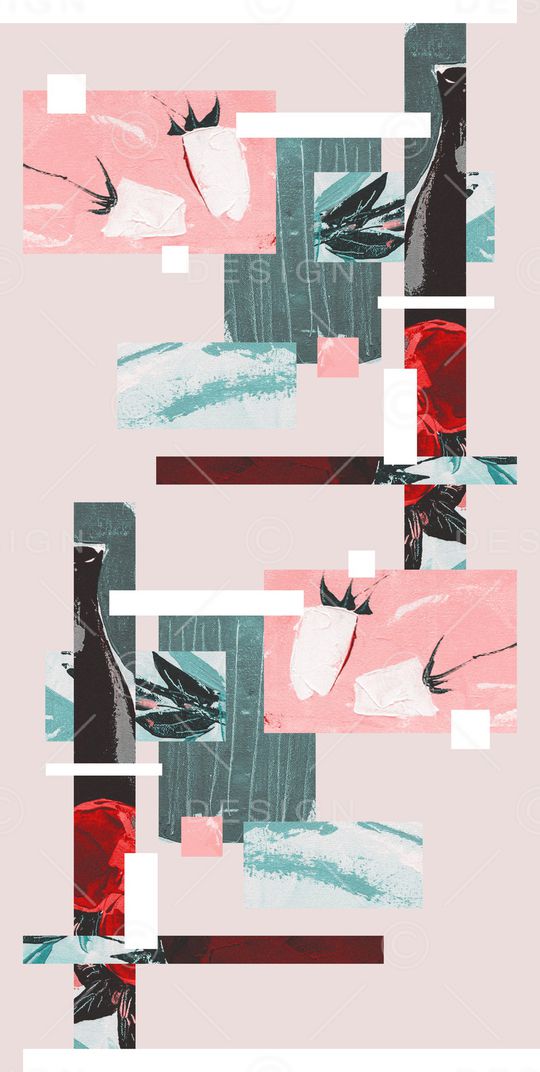 几何印花华亿平台图片