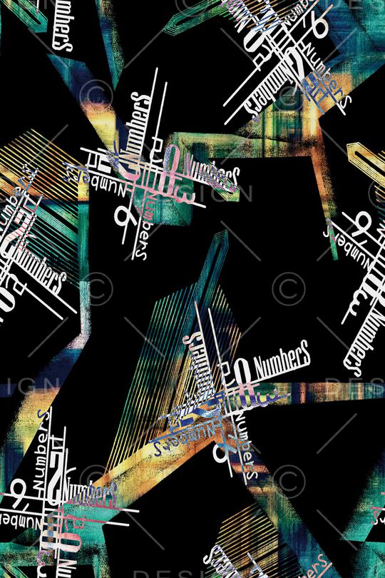 几何印花华亿平台图片