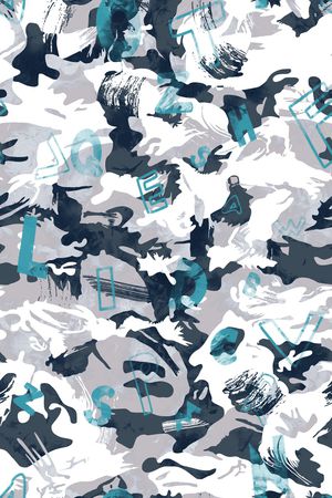 几何印花华亿平台图片