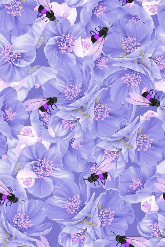 蜜蜂印花华亿平台图片