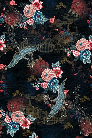 几何印花华亿平台图片