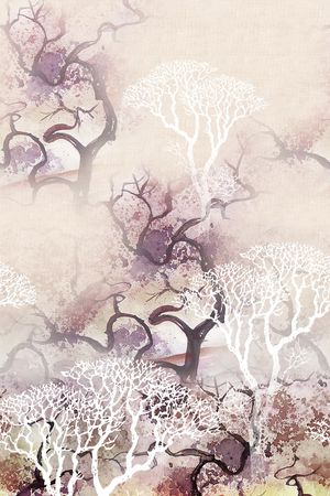 手绘印花华亿平台图片