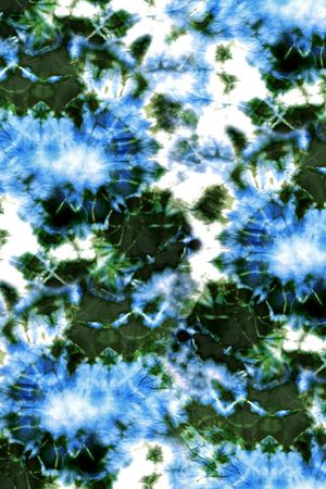 扎染华亿平台印花华亿平台图片