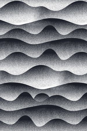 波浪纹印花华亿平台图片