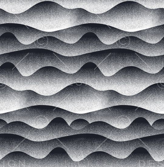 波浪纹印花华亿平台图片