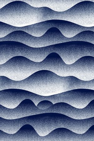 波浪纹印花华亿平台图片