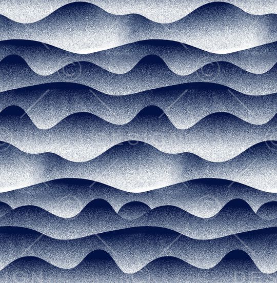 波浪纹印花华亿平台图片