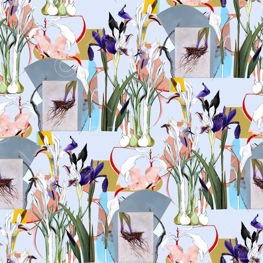 波浪纹印花华亿平台图片