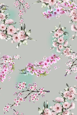 红花印花华亿平台图片