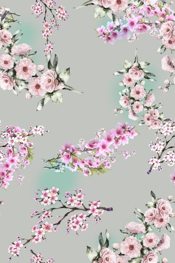 红花印花华亿平台图片