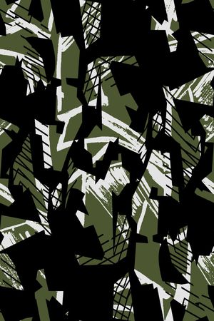 几何印花华亿平台图片