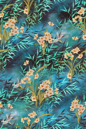 油画华亿平台印花华亿平台图片