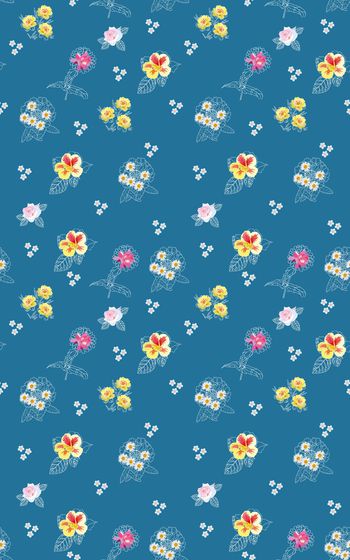 植物印花华亿平台图片