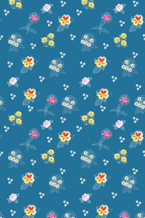 植物印花华亿平台图片