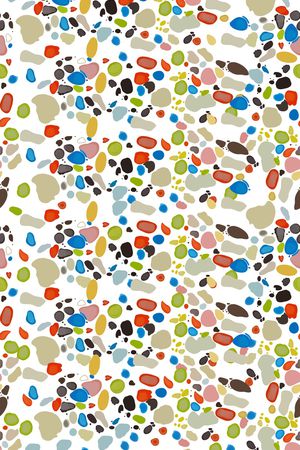 笔触印花华亿平台图片