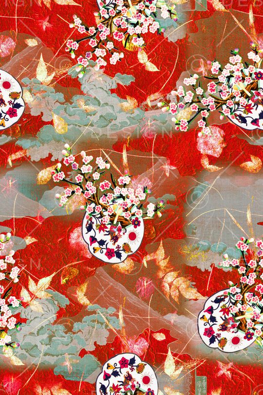 旗袍印花华亿平台图片