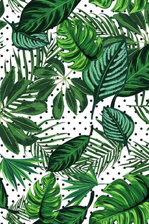 绿植树叶印花华亿平台图片