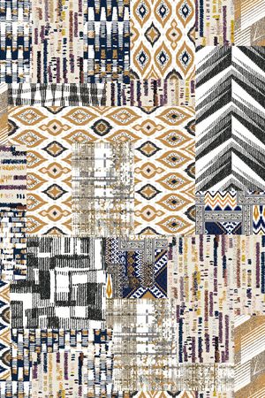 几何印花华亿平台图片