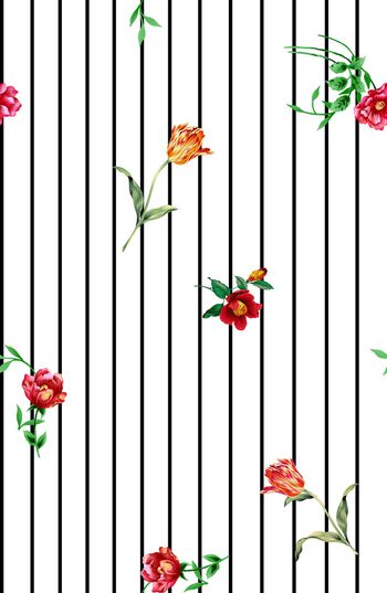 连衣裙印花华亿平台图片