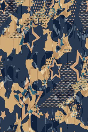 几何印花华亿平台图片