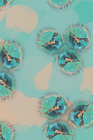 抽象印花华亿平台图片