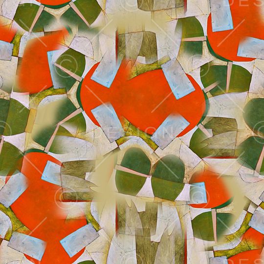 抽象印花华亿平台图片