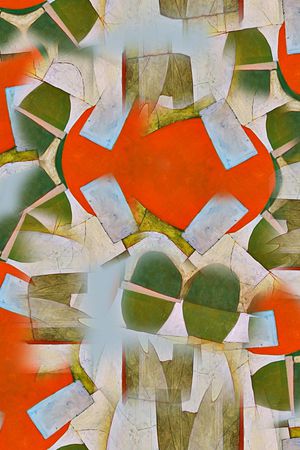 抽象印花华亿平台图片