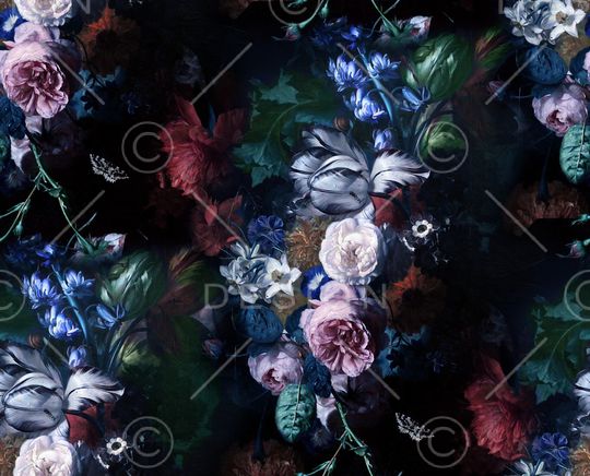 暗黑风印花华亿平台图片