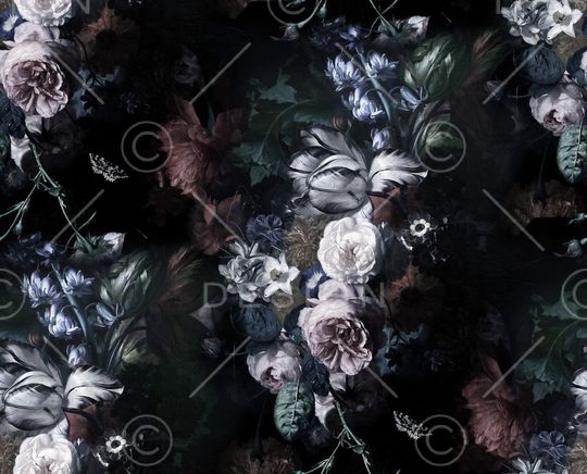 暗黑风印花华亿平台图片