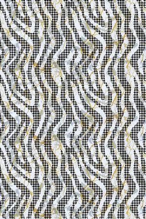 千鸟格印花华亿平台图片