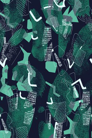 几何印花华亿平台图片