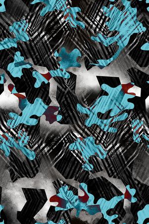 几何印花华亿平台图片