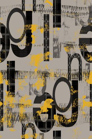 几何印花华亿平台图片