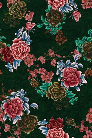 复古印花华亿平台图片