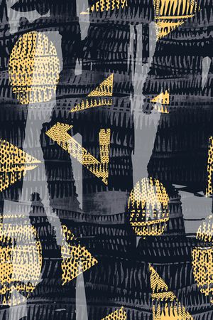 几何印花华亿平台图片