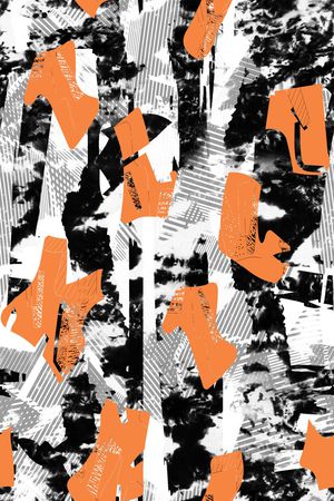 几何印花华亿平台图片