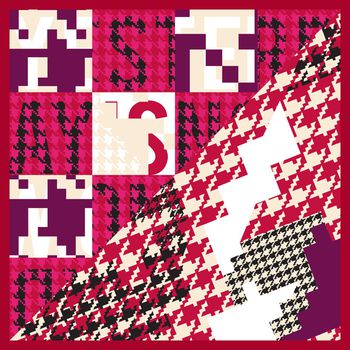 几何印花华亿平台图片