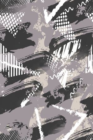 几何印花华亿平台图片