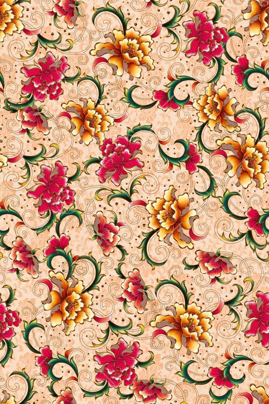 花纹印花华亿平台图片