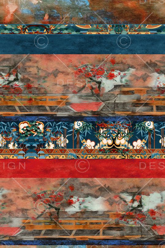 香云纱印花华亿平台图片