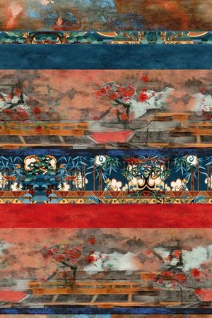 香云纱印花华亿平台图片