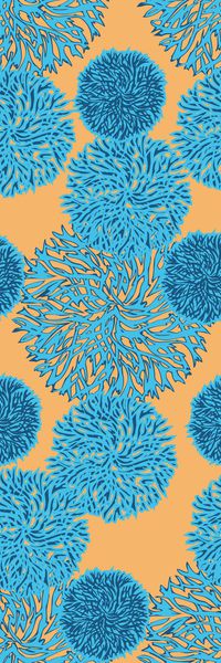 几何花卉印花华亿平台图片