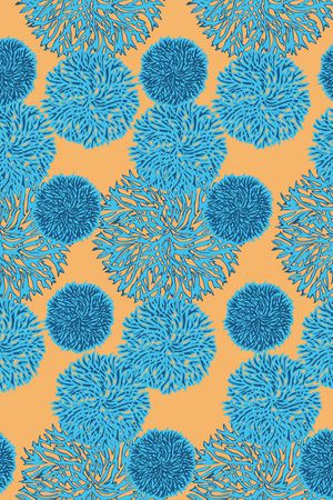 几何花卉印花华亿平台图片