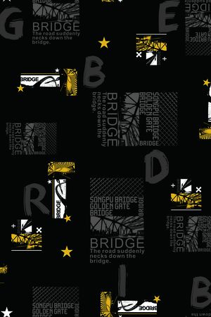 字母印花华亿平台图片