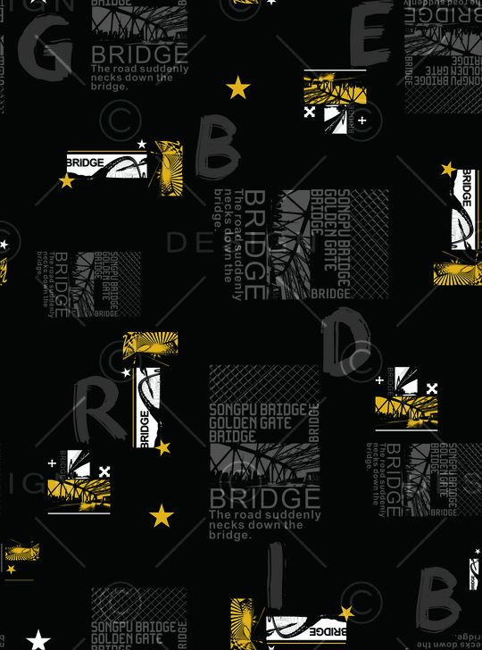 字母印花华亿平台图片