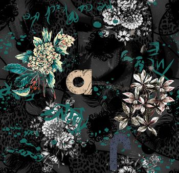 复古印花华亿平台图片