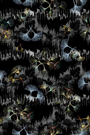 线条印花华亿平台图片