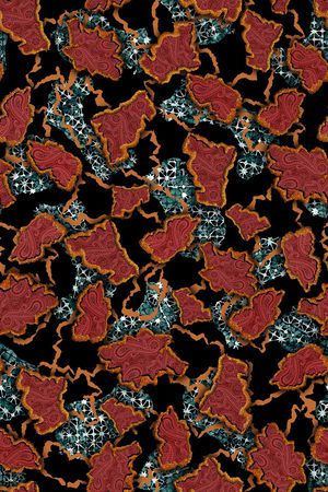 几何印花华亿平台图片