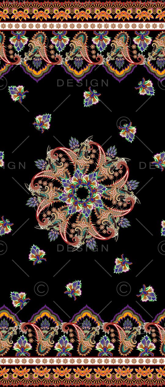 定位花印花华亿平台图片